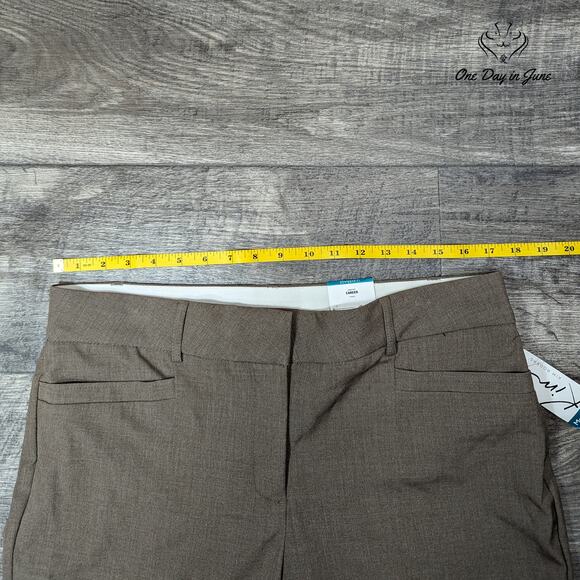 Kim Rogers Career Modern Fit Straight Leg Pants Size 12 - Picture 3 of 6